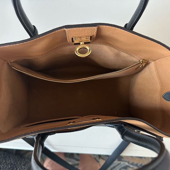 Louis Vuitton tote monogram and leather - Picture 8 of 9